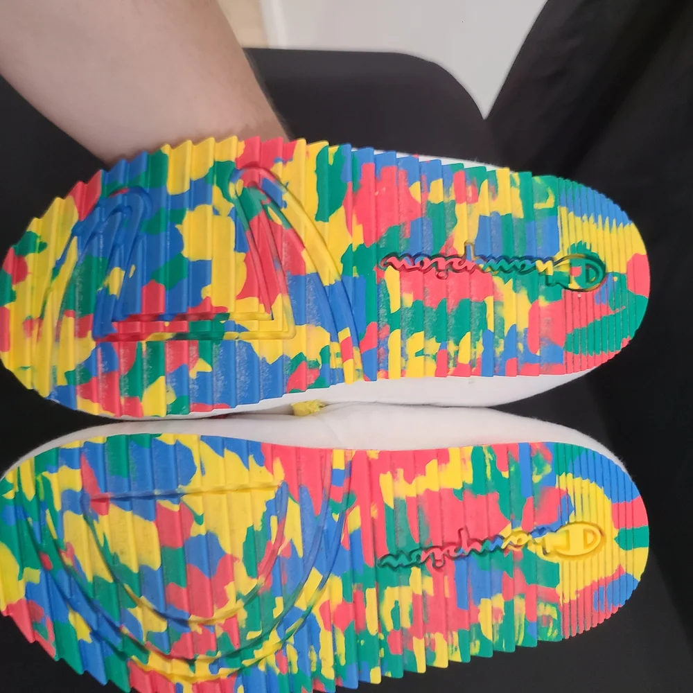 Champion X Twister slippers Size 6 Youth Rare